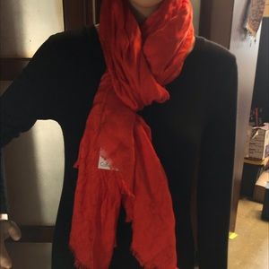 Calvin Klein Calvin Klein CK Logo Pashmina Cayenne
